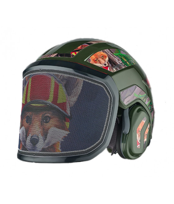 Casque Protos intégral Forest Foxy Olive