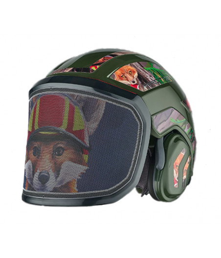 Casque Protos intégral Forest Foxy Olive