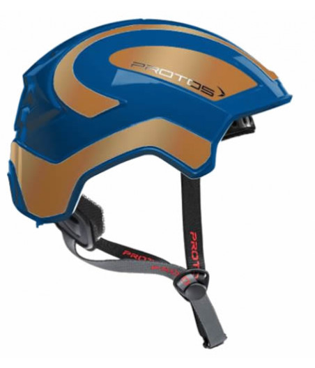 Protos Integral Climber - Bicolore bleu- or