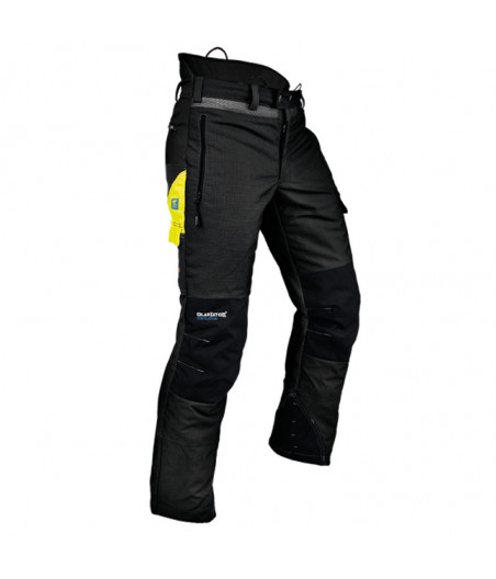 Destockage - Pantalon anticoupure Gladiator ventilation Pfanner Noir