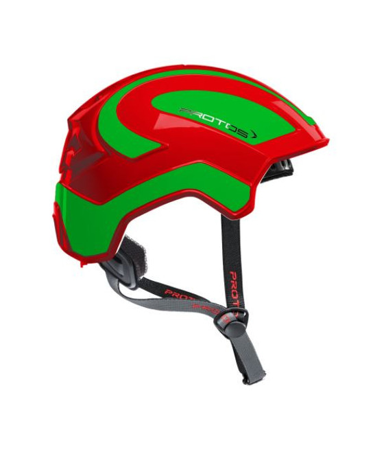 Protos Integral Climber - Bicolore rouge-vert fluo