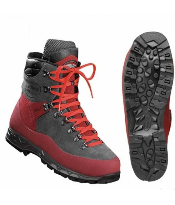 Chaussures montantes anti-coupures rouge Meindl Airstream