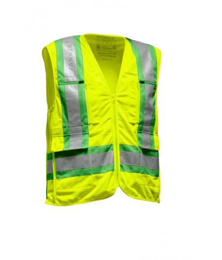 Gilet haute visibilité PFANNER Zipp4Fit