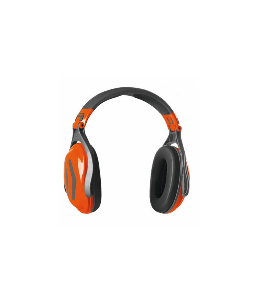 Bandeau avec coquilles auditives intégrées de couleur orange