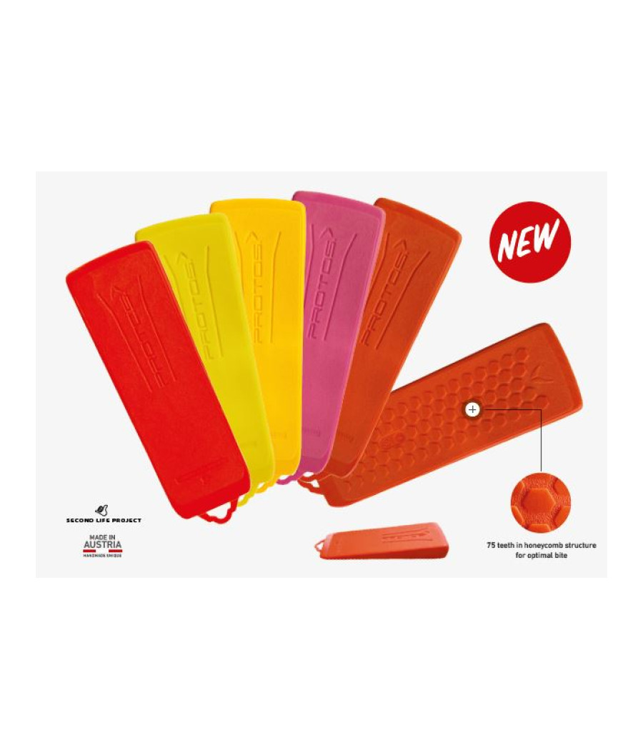 coin d'abattage de diverses couleurs en plastique recyclé