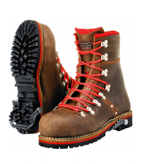 Chaussures anticoupures PFANNER Tyrol Klima Air avec crampons