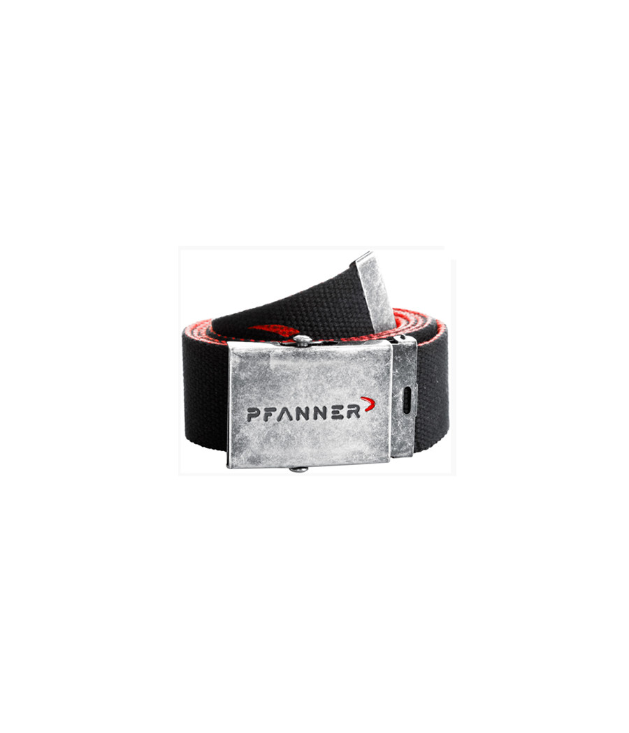 ceinture Pfanner de 4cm de large et 140cm de longueur avec boucle métallique avec glissière