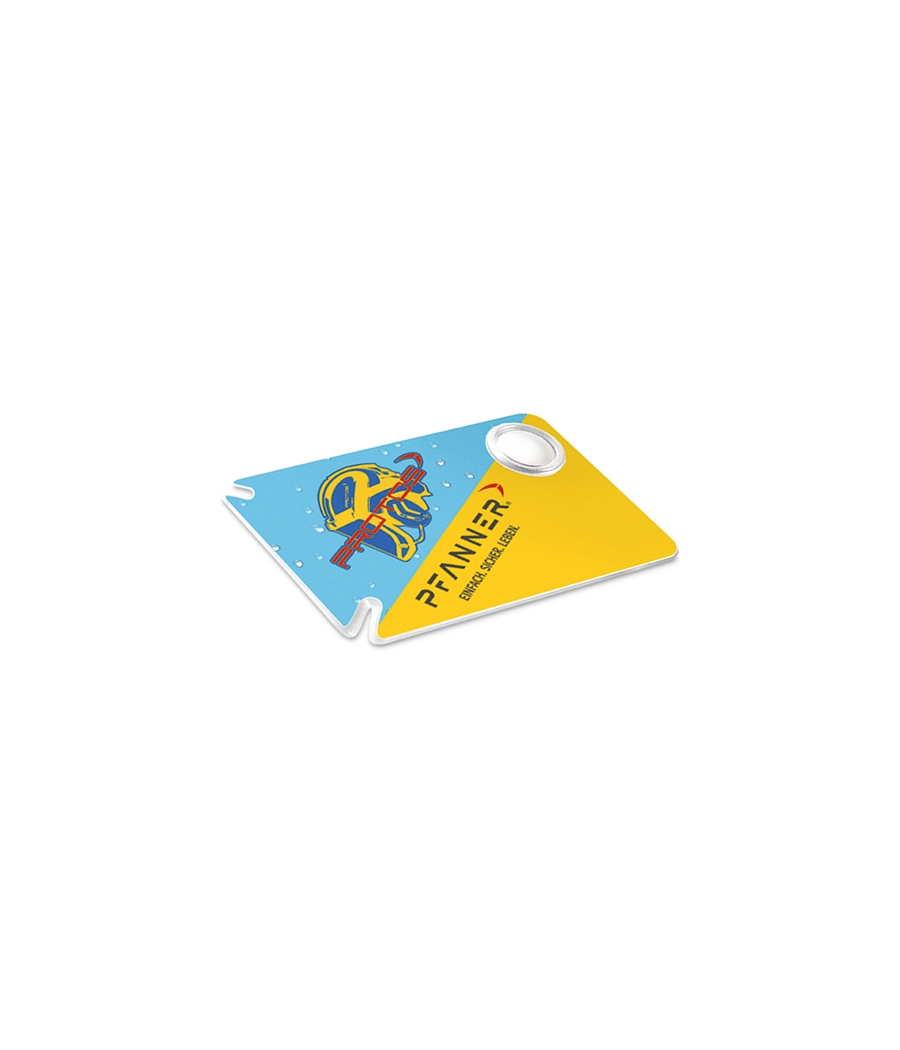 carte de 8,5cm sur 8,5cm permettant de retirer les tiques