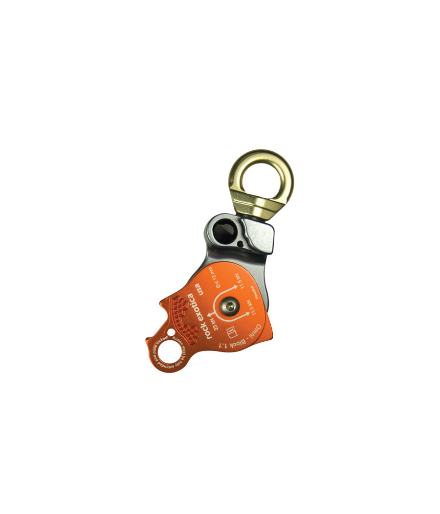 Poulie ROCKEXOTICA Omniblock 1.1 - coloris orange